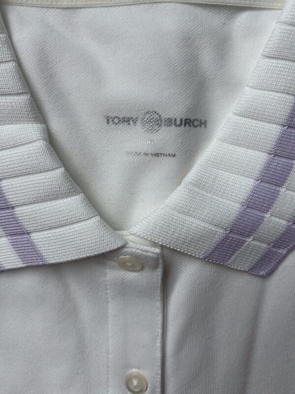 17 TB(1) Tory Burch Pique Polo Sleeveless