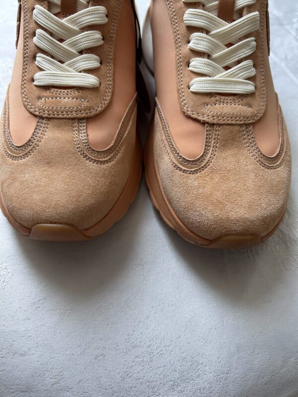 27 TB(2) Tory Burch Monogram Good Luck Trainer Sneakers