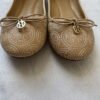 3 TB Tory Burch Chelsea Ballet Flat Leather Stitched