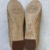 3 TB(1) Tory Burch Chelsea Ballet Flat Leather Stitched