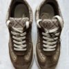 33 TB(4) Tory Burch Monogram Good Luck Trainer Sneakers