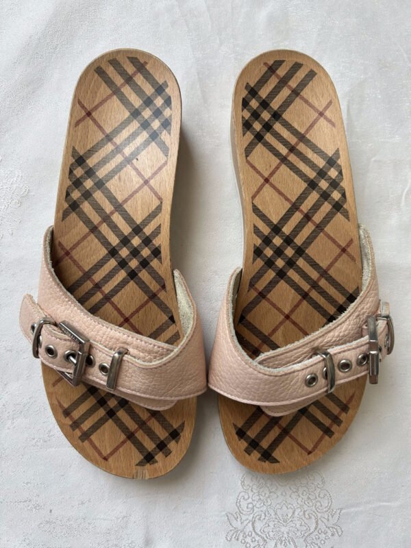 54 BB(5) Burberry Wood & Leather