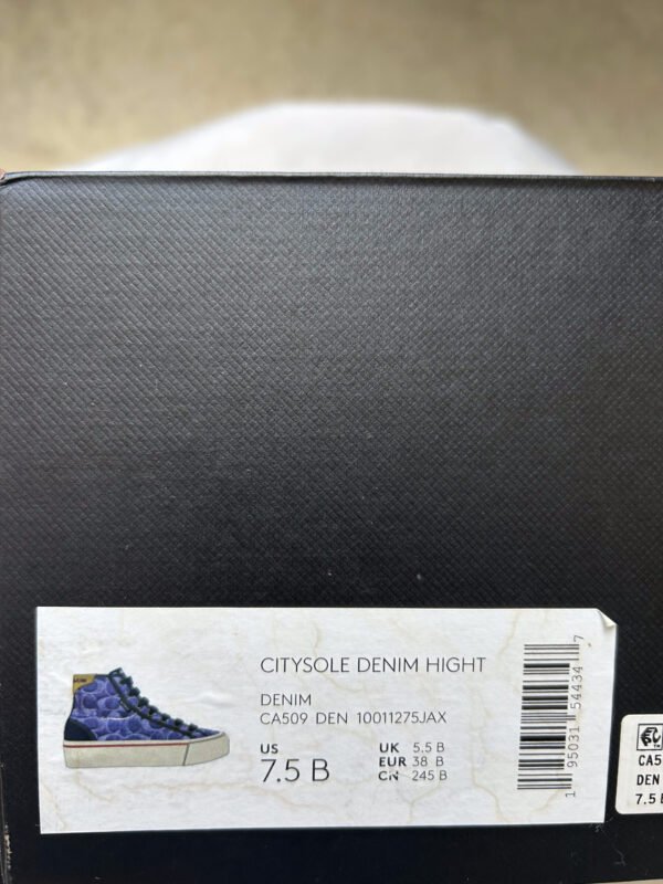 61 CO Coach Denim High Top