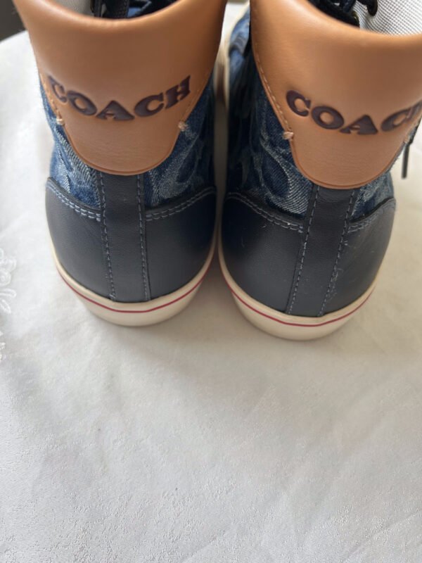 61 CO(3) Coach Denim High Top