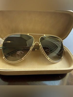 71 CHLOÉ (1) Chloe Isidora CE 121S Pilot Sunglasses