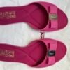 72 Salvatore Ferragamo Salvatore Ferragamo Jelly & Bow Slude Sandals