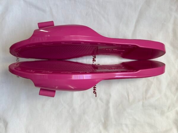 72 Salvatore Ferragamo (4) Salvatore Ferragamo Jelly & Bow Slude Sandals