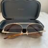 GUCCI Aviator Frame- Metal Sunglasses