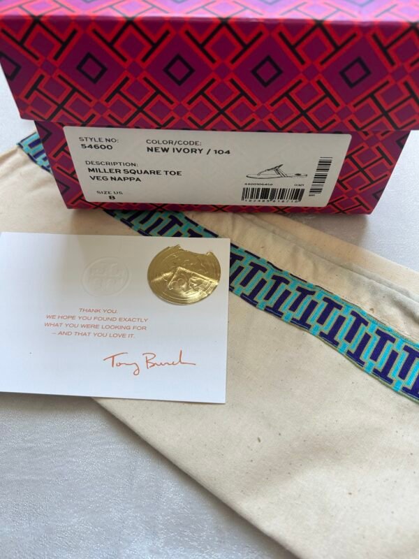 Tory Burch Miller Square Toe- Size 8