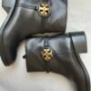 Tory Burch Black Leather Anckle Booties - Size 9.5