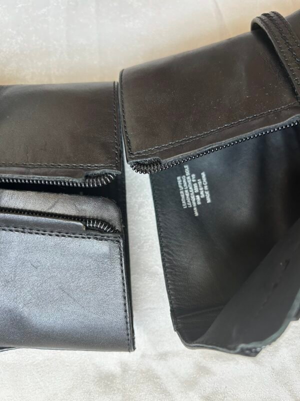 Tory Burch Black Leather Anckle Booties - Size 9.5