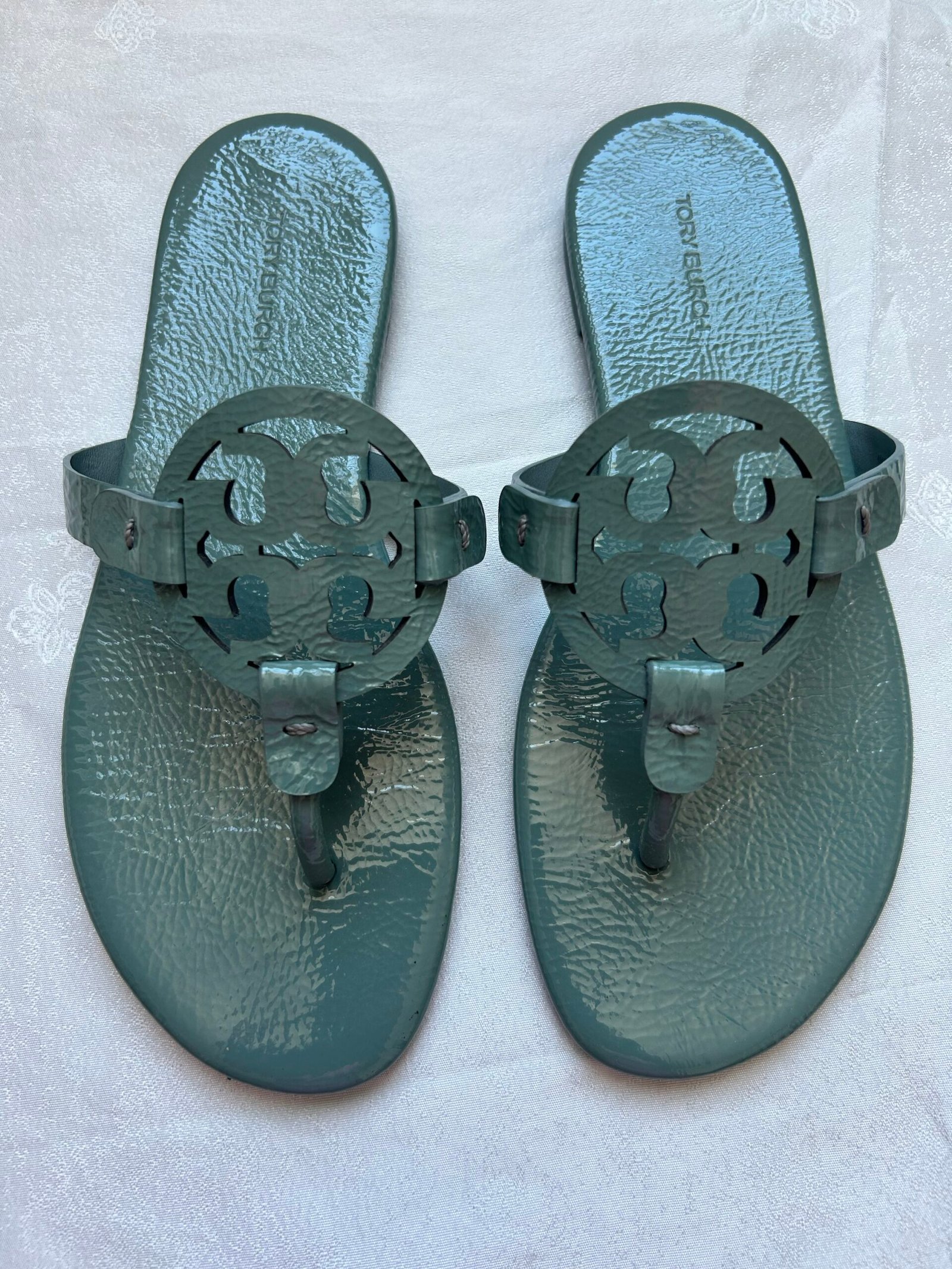 TORY BURCH MILLER SANDALS - Size 8