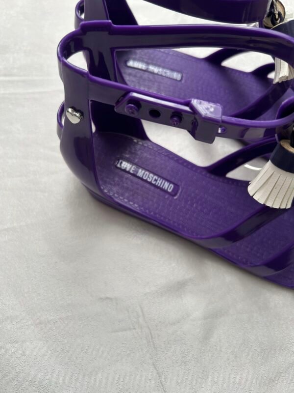 LOVE MOSCHINO JELLY SANDALS - Size 39
