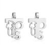 TOUS LETTER & BEAR- PENDANT